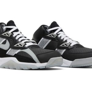 Nike Air Trainer SC High Raiders Size 11.5 Black Smoke Grey DZ4405 001